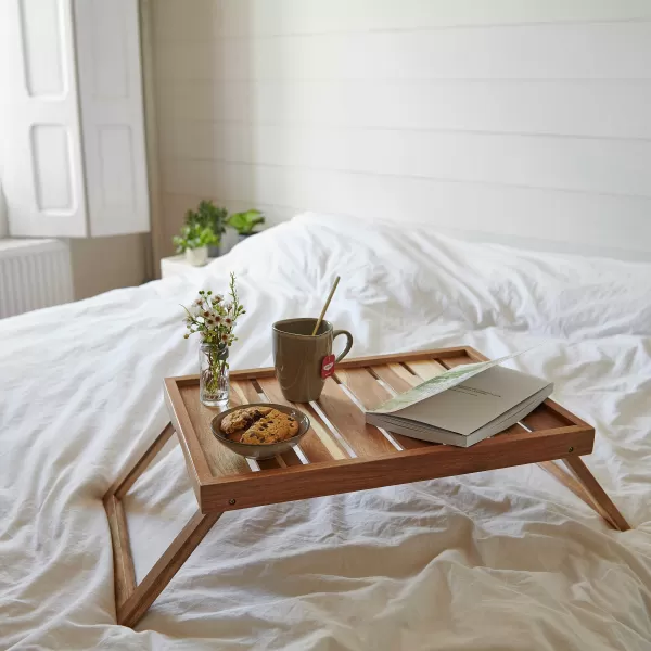 Acacia Mesa De Cama Natural>CASA Store