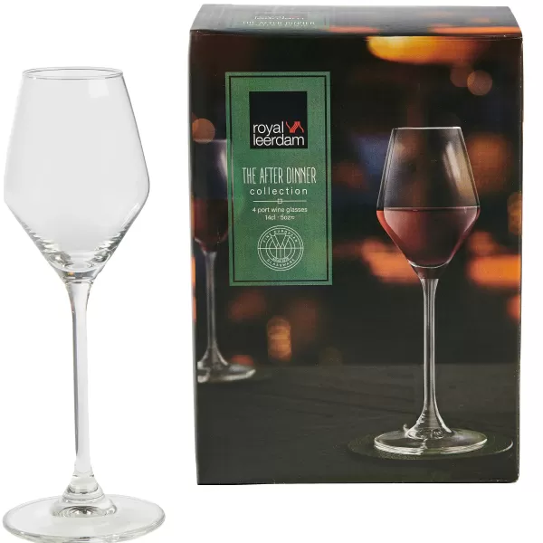 After Dinner Copo Vinho Do Porto Conjunto De 4 Transparente>CASA Cheap