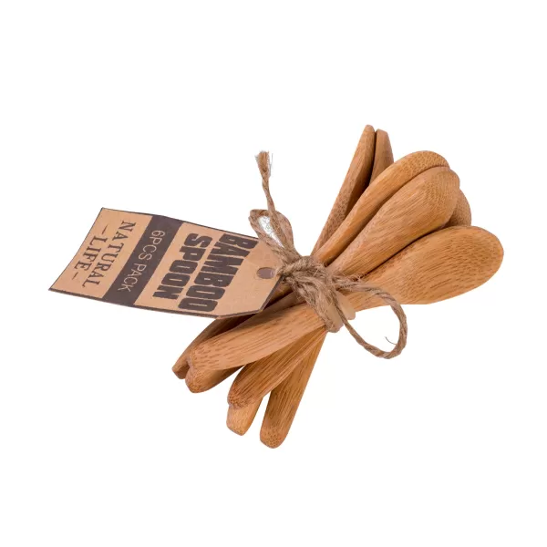 Bamboo Colheres Conjunto De 6 Natural>CASA Store