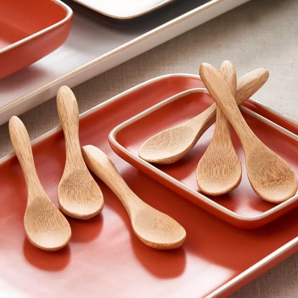 Bamboo Colheres Conjunto De 6 Natural>CASA Store