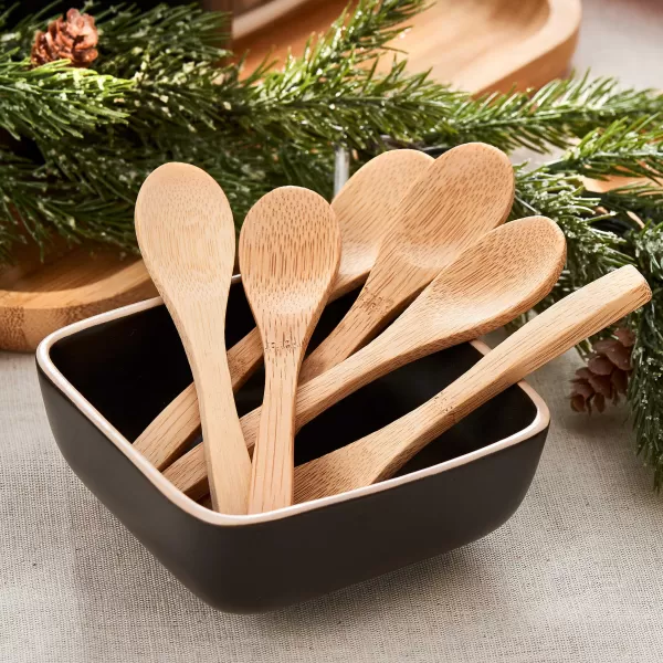 Bamboo Colheres Conjunto De 6 Natural>CASA Best Sale