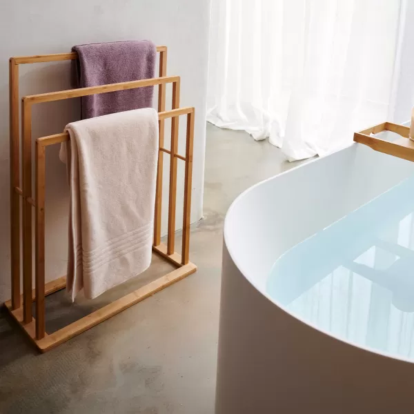 Bamboo Estante Para Toalhas Natural>CASA Flash Sale