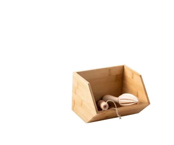Bamboo Organizador Empilh Vel Natural>CASA Flash Sale