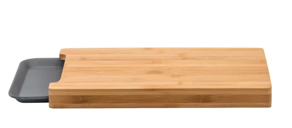 Bamboo T Bua Com Recipiente Cinzento, Natural>CASA Fashion