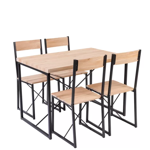 Basic Conjunto Jantar Natural>CASA Online