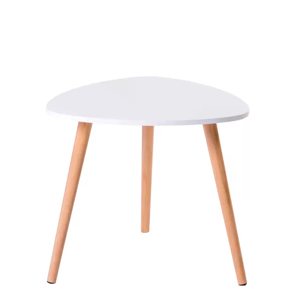 Belliot Mesa Auxiliar Branco, Natural>CASA Best