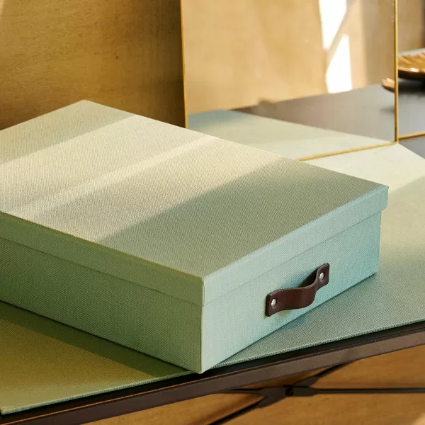 Bigso Caixa De Cart O Menta>CASA Fashion