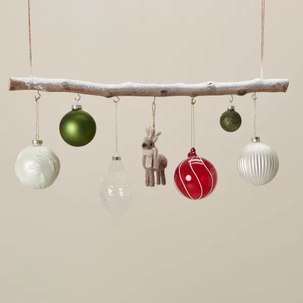 Birch Ramo Com 7 Ganchos Natural>CASA Store
