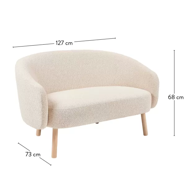 Boli Sof Largura: 127 Cm>CASA Outlet
