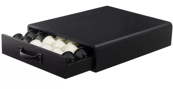 Cafe Caixa Com Gaveta Para C Psulas Preto>CASA Flash Sale