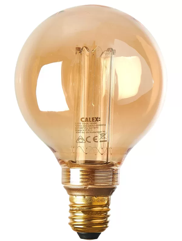 Calex L Mpada Globo Led E27 1800K>CASA Fashion