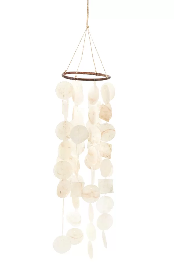 Capiz M Bil De Conchas Branco>CASA Fashion