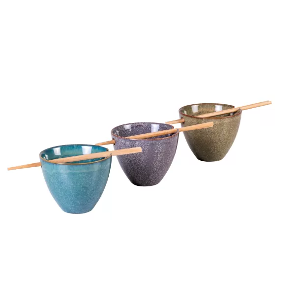 Cassis Tigela Com Paus Chineses>CASA Outlet