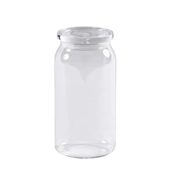 Crystal Pote Til Com Tampa Transparente>CASA Store