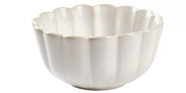 Dahlia Tigela Branco>CASA Sale
