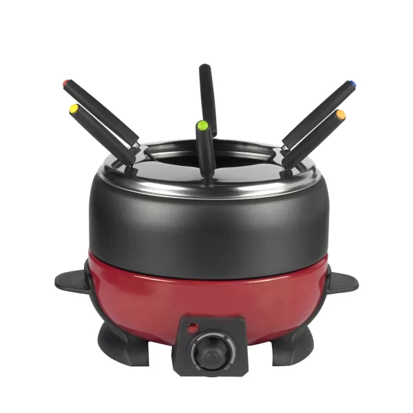Dinner Conjunto De Fondue Com 6 Garfos Preto, Vermelho>CASA Outlet