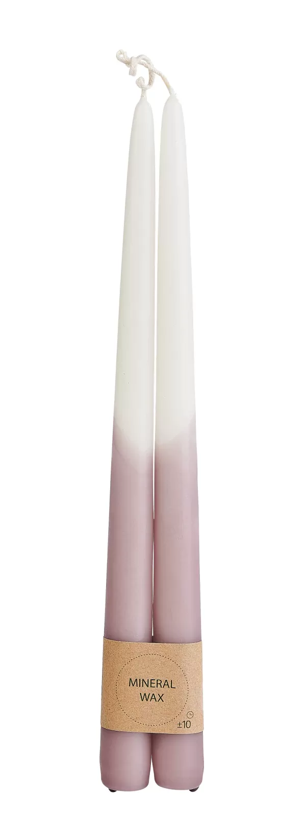 Duo Velas Conjunto De 2 Creme,>CASA New