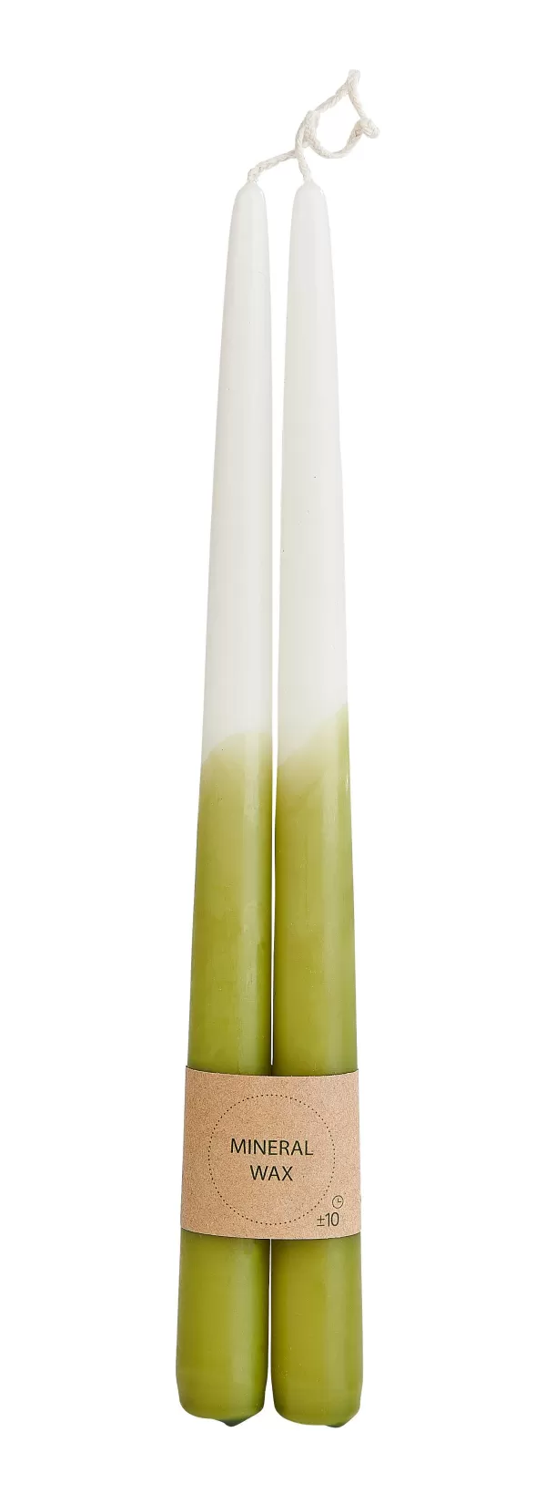 Duo Velas Conjunto De 2 Verde, Creme,>CASA Best