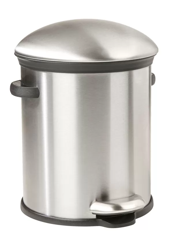 Elegance Balde De Lixo Com Pedal 5L Prateado>CASA Sale