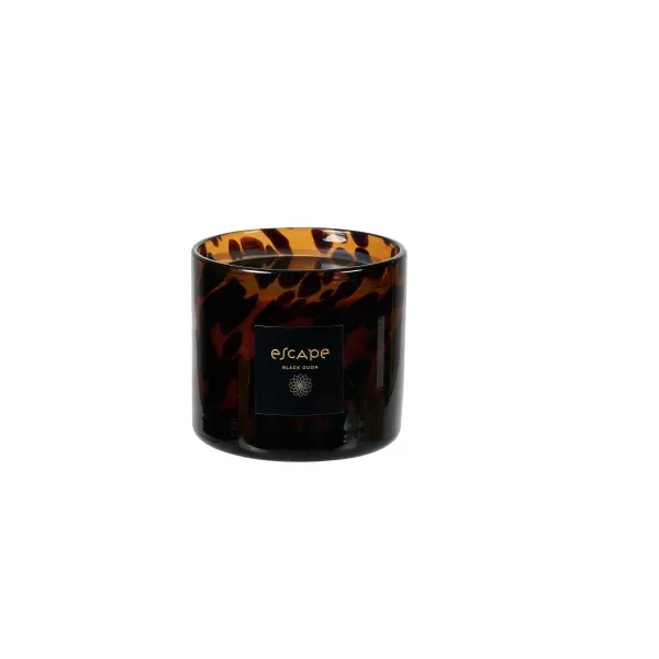 Escape Black Oudh Vela Perfumada Em Copo Preto, Castanho,>CASA Cheap