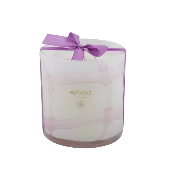 Escape Purple Iris Vela Arom Tica Xl Em Copo Claro>CASA Hot