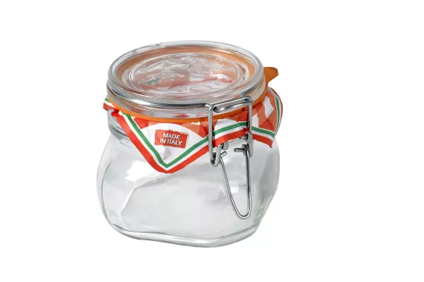 Fido Frasco Com Tampa De Press O Transparente>CASA Fashion