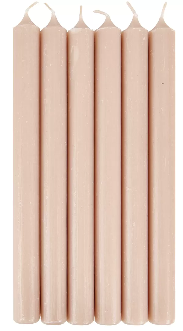 Fina Velas Conjunto De 6 Bege>CASA Best Sale