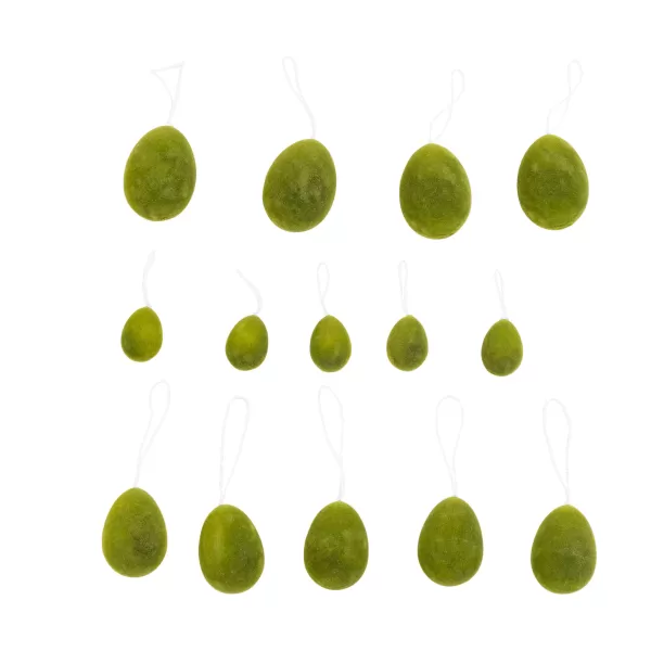 Funk Ovos Decorativos Conjunto De 14 Verde>CASA Store
