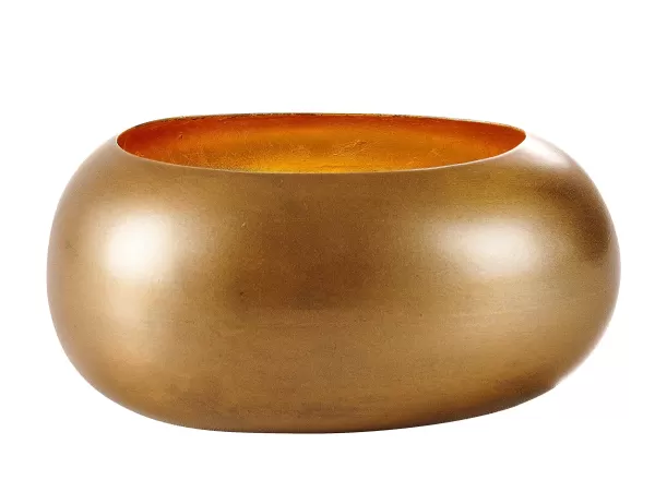 Gimini Porta-Velas Para Lamparinas Dourado>CASA Outlet