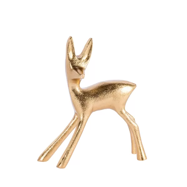 Goldy Decorativo Veado Dourado>CASA New