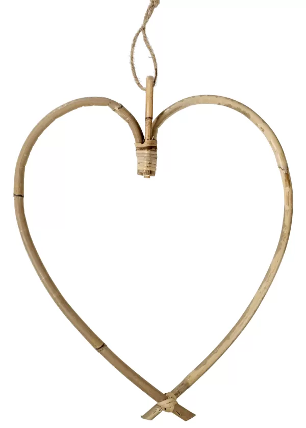 Heart Decora O Para Pendurar Natural>CASA Fashion