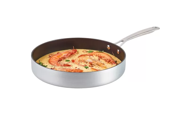 Kastrol Frigideira Prateado>CASA Discount
