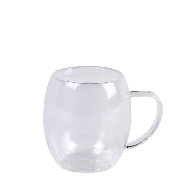 Lagom Caneca Parede Dupla Transparente>CASA Clearance