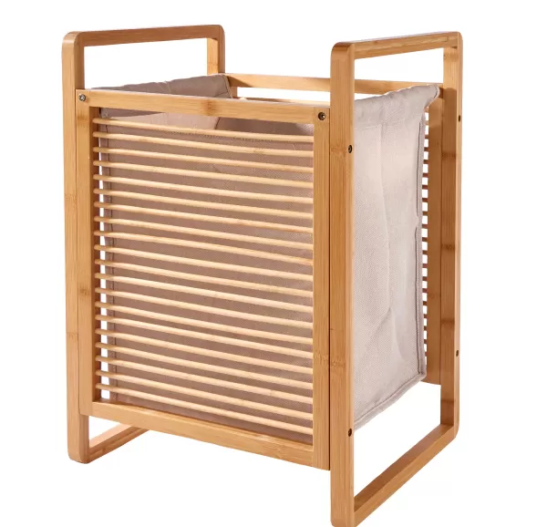 Linolux Bamboe Cesto Para Roupa Suja Natural>CASA Sale