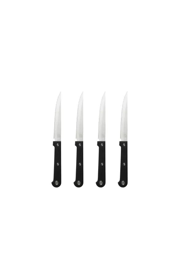 Masterchef Conjunto De 4 Facas Para Bife Preto>CASA Hot