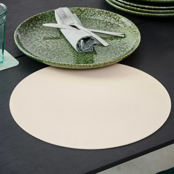 Nappa Individual Branco, Menta>CASA New
