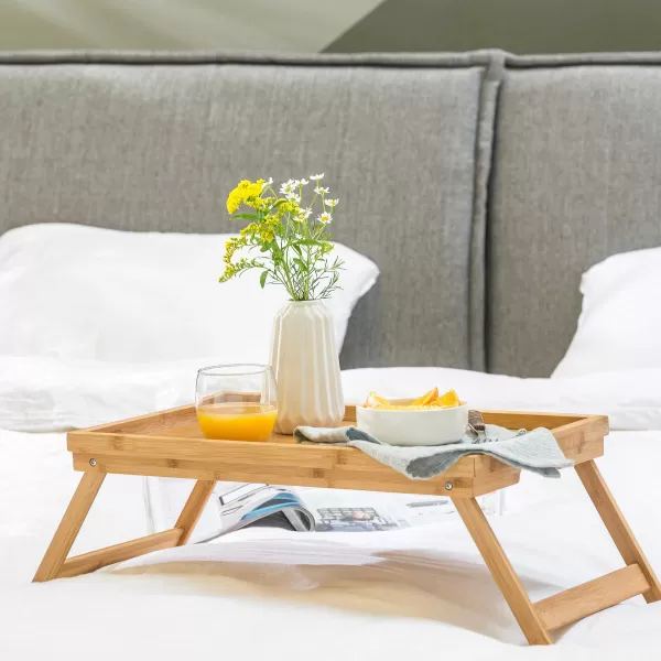 New Bamboo Mesa De Cama Natural>CASA Best Sale
