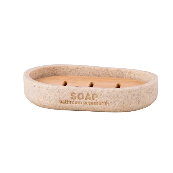 New Resin Saboneteira Natural>CASA Best Sale