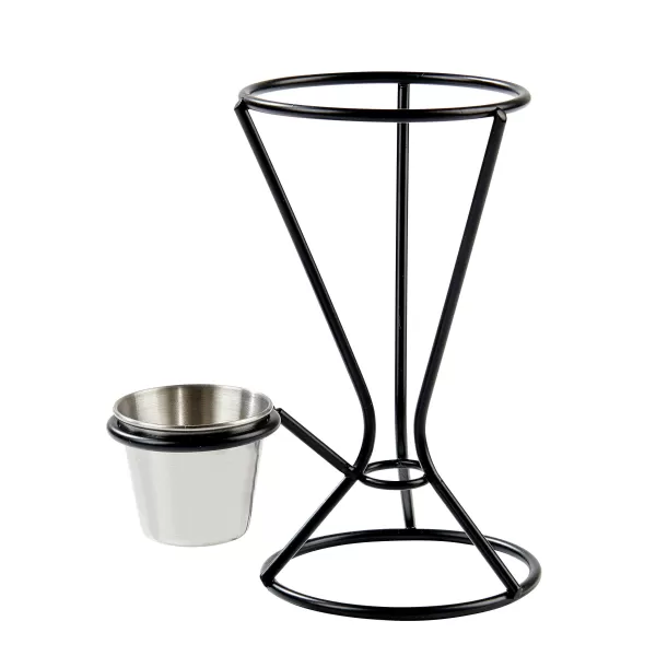 Njam Xl Suporte Com Recipiente Preto, Prateado>CASA New