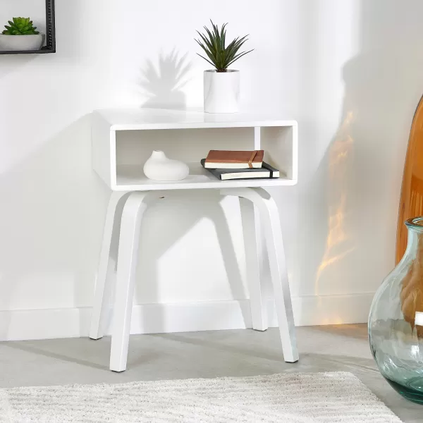 Oli Mesa De Cabeceira Branco>CASA Online