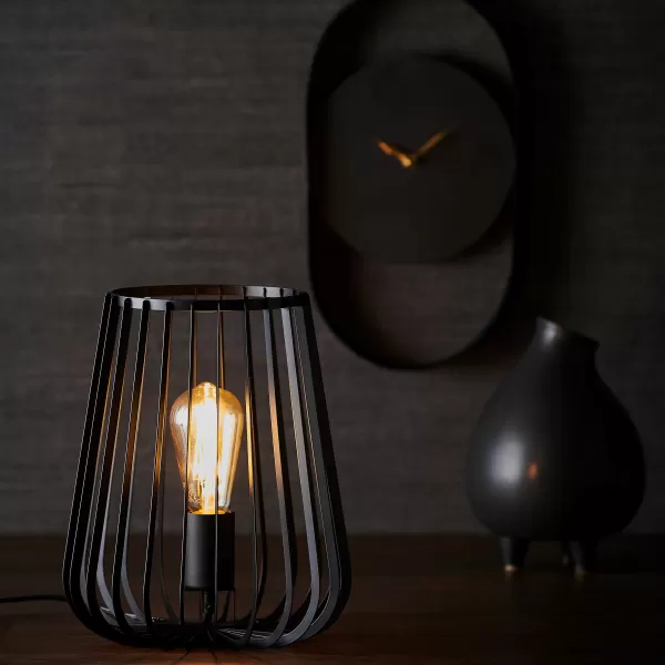 Orion Candeeiro De Mesa Preto>CASA Discount