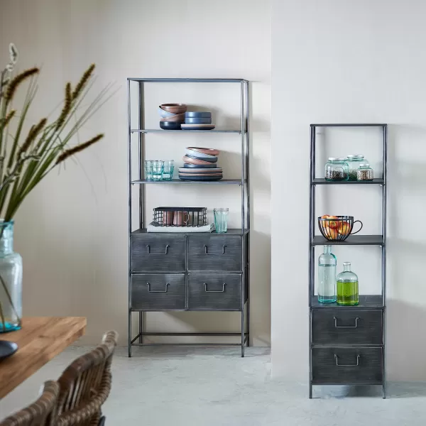 Pharma Estante De Parede Com 4 Gavetas Preto>CASA Best