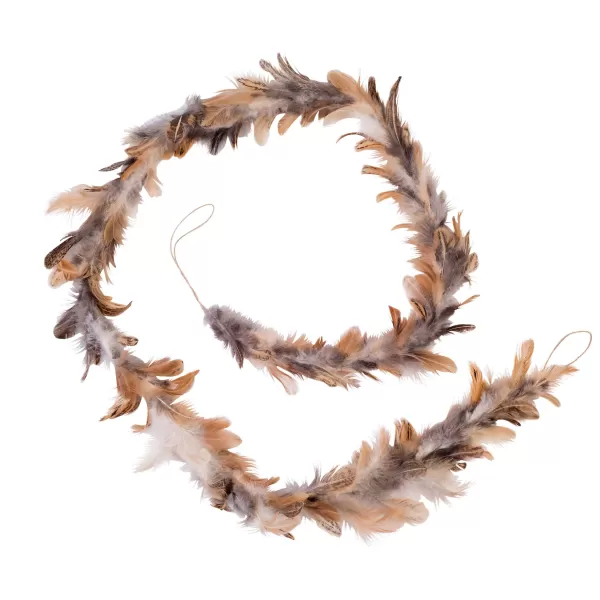 Pluma Grinalda De Plumas Castanho>CASA Best