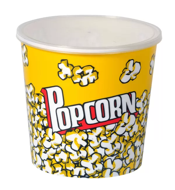 Popcorn Balde Pipocas Com Tampa Multicolor>CASA Shop