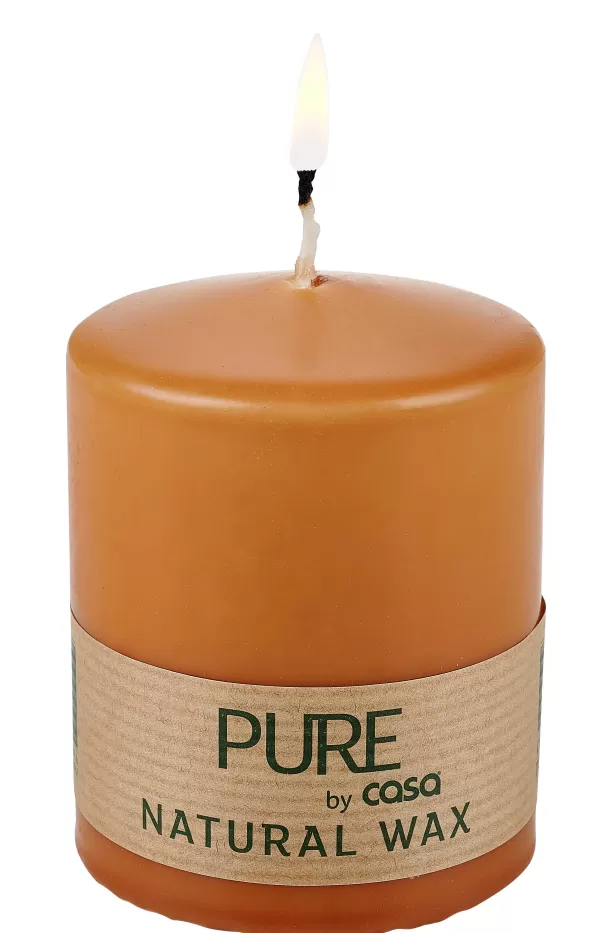 Pure Vela Cil Ndrica Caramelo>CASA Cheap