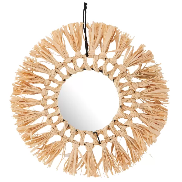 Raffia Espelho Natural>CASA Clearance