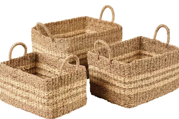 Rayas Cesto M Natural>CASA Online