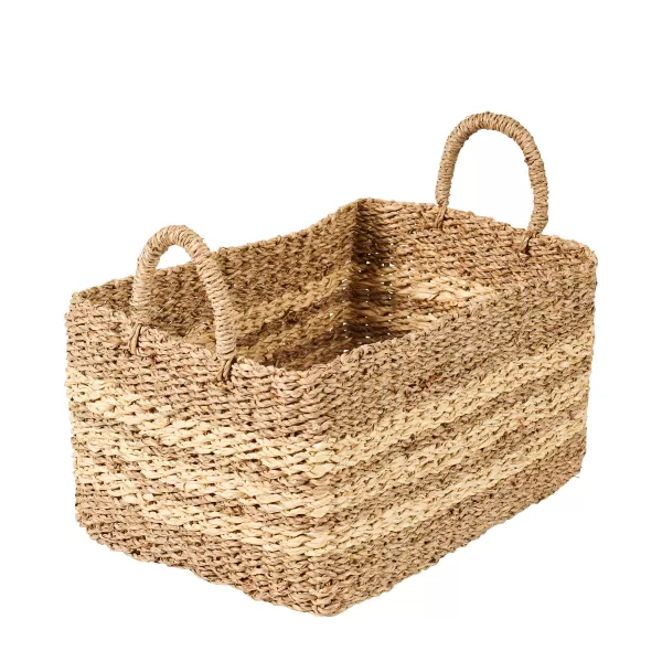 Rayas Cesto S Natural>CASA Discount