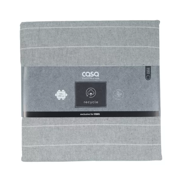 Recycle Toalha De Mesa Cinzento>CASA Outlet