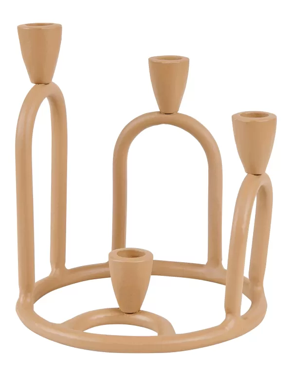 Rings Casti Al Para 4 Velas Castanho Claro>CASA Outlet